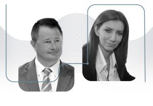 Left: John Hourican, CEO, Bank of Cyprus Right: Irena Georgiadou, Chairwoman, Hellenic Bank