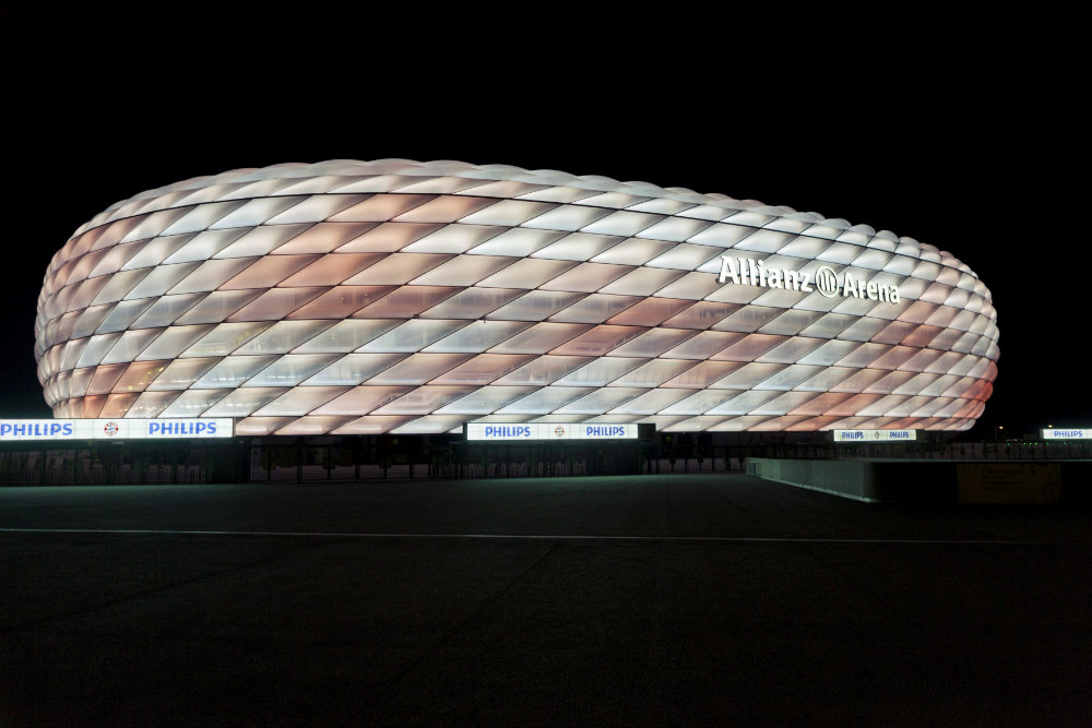 Philips connected LED lighting for the Allianz Arena façade