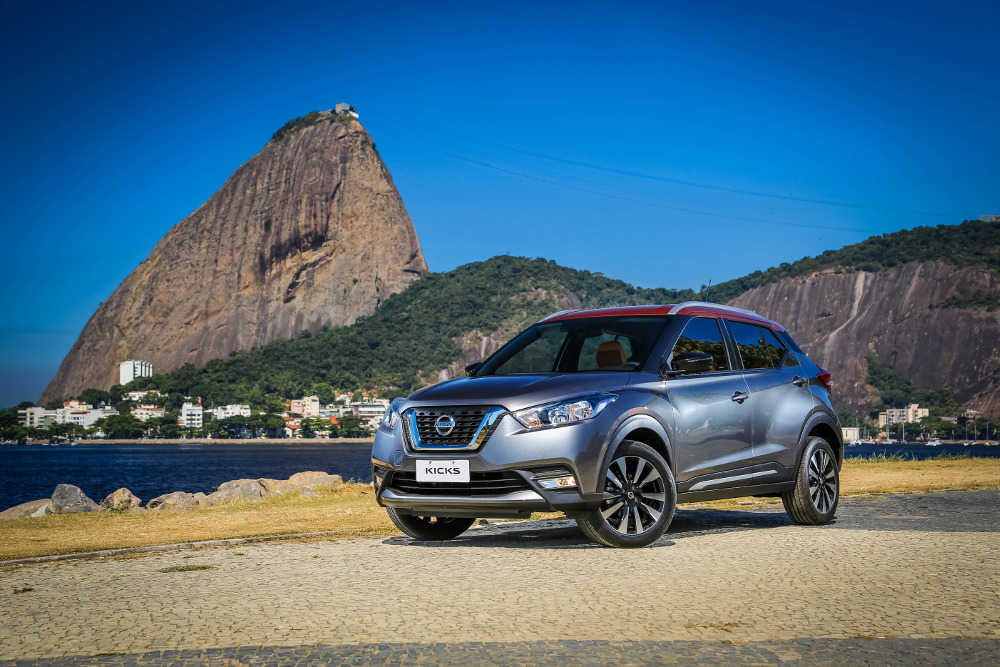 The Nissan Kicks is the official car of the 2016 Games in Rio