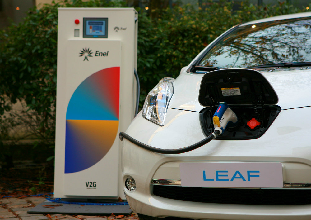 Nissan and Enel power Vehicle-to-Grid technology