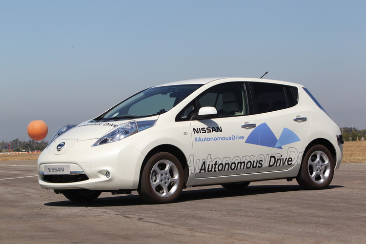 Nissan autonomous drive vehicle