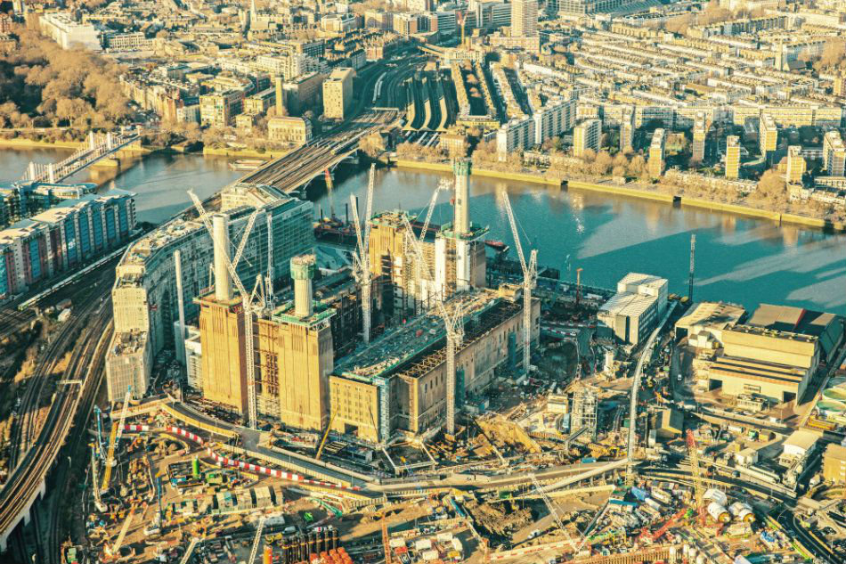 Battersea Power Station in London will be a mixed-use destination