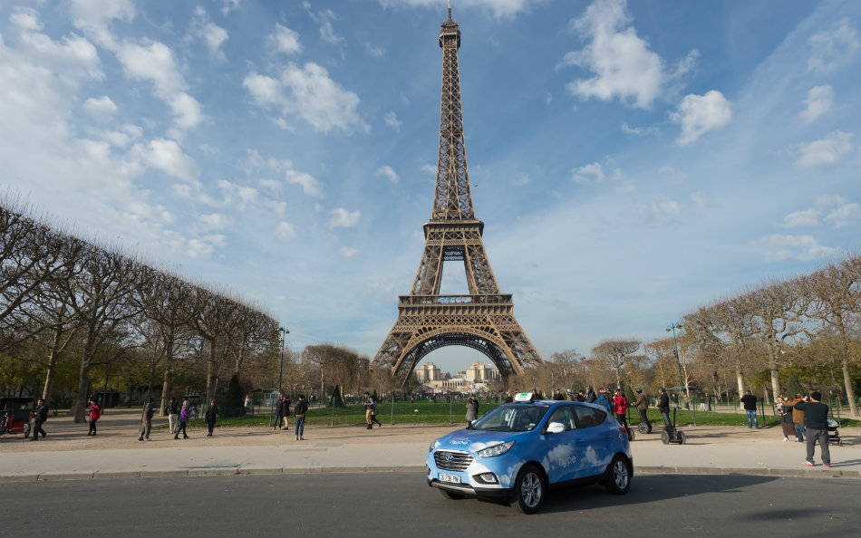Hyundai Motor supplies fuel-cell vehicles to HYPE in Greater Paris