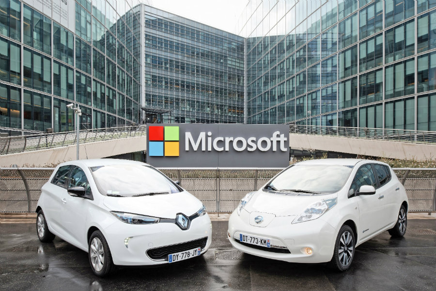 Renault-Nissan and Microsoft partner for the future of connected driving