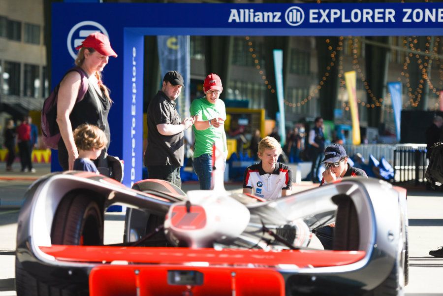 The Allianz eVillage Explorer Zone