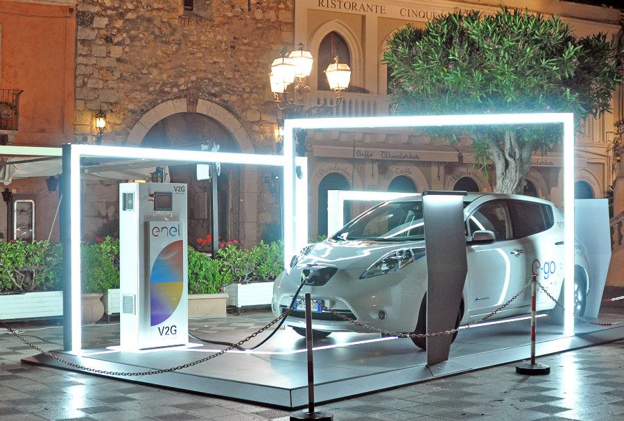 Enel’s vehicle-to-grid technology for smart cities